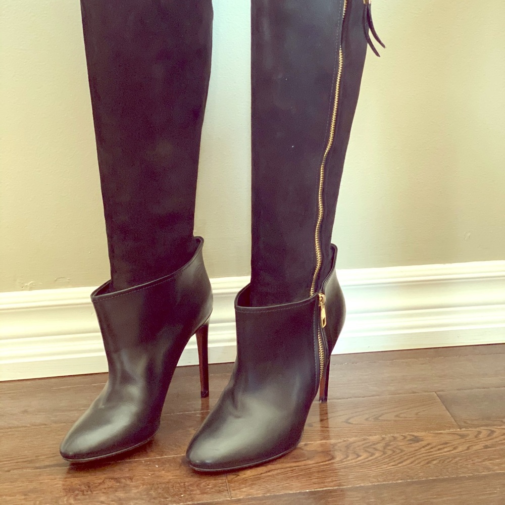 Louis Vuitton high heels boots